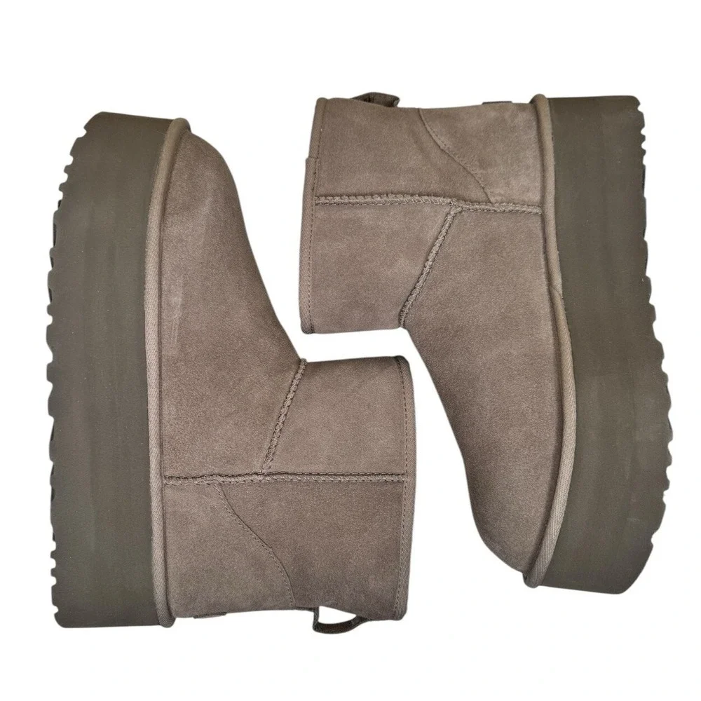 UGG‎ Classic Mini Platform Boots Smoke Plume Women's Size 11